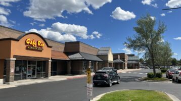 Northgate Plaza from the northeast commercial entry